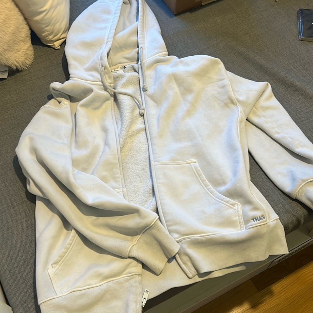 TNA cozy fleece zip up